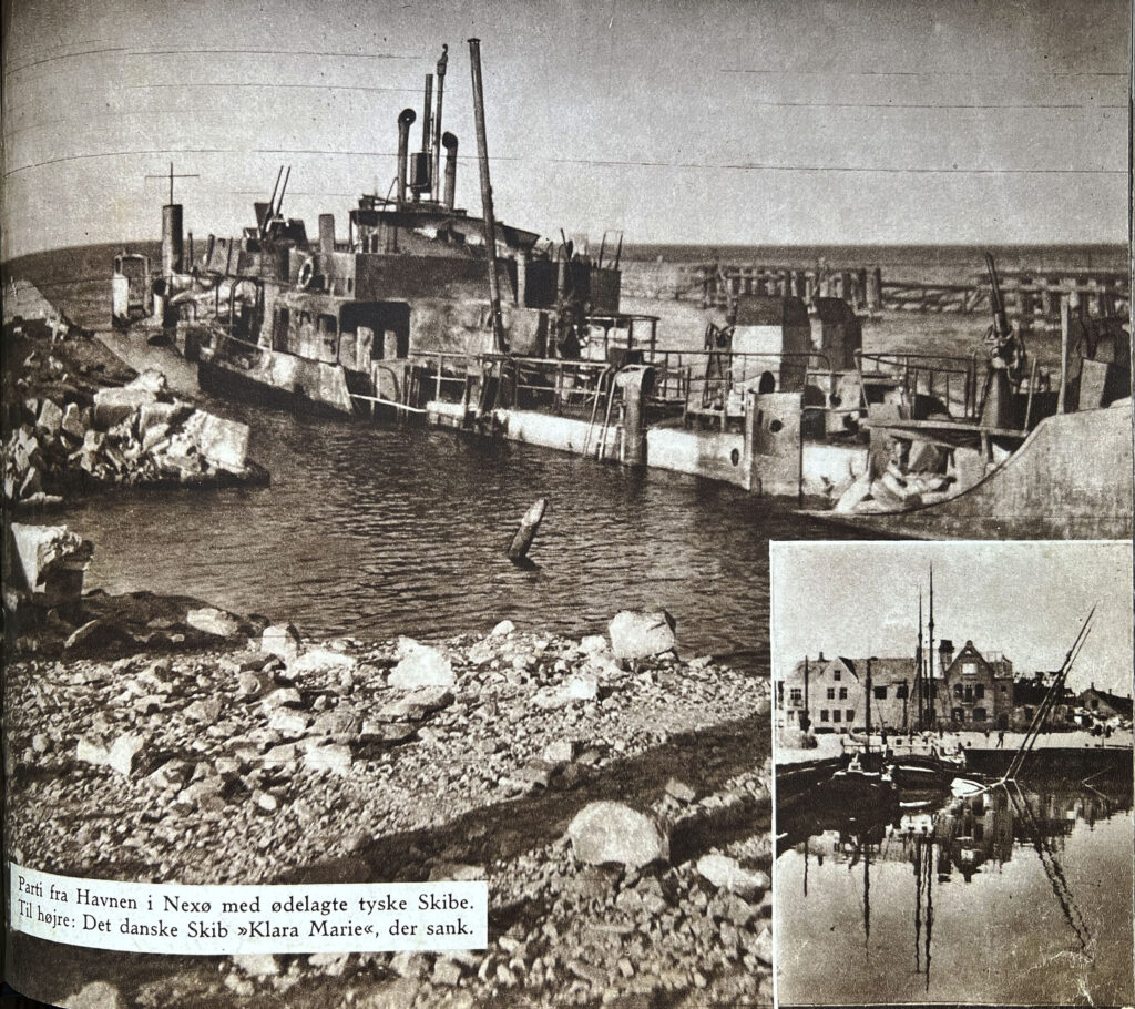 Klara Marie sänkt av ryssarna i Nexö 8 maj 1945