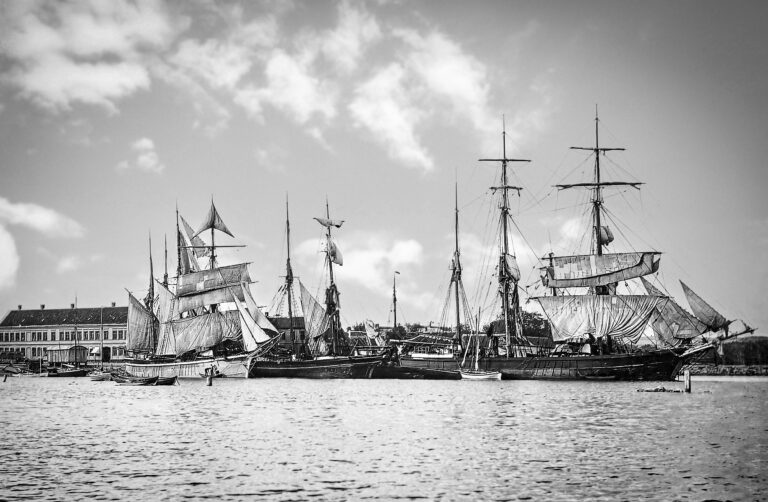 Sjöfarten i Simrishamn 1905